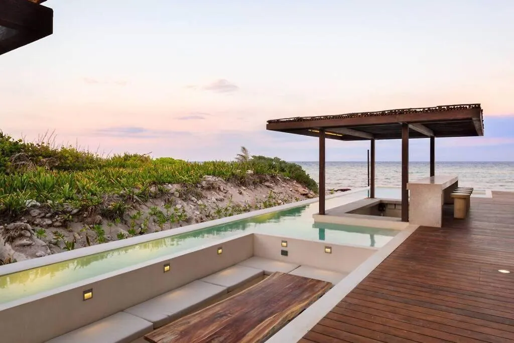 Luxury Beachfront Penthouse With Private Pool Tulum Mexico