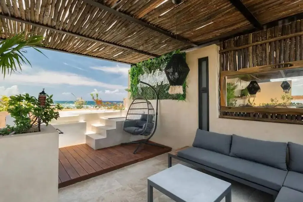 Luxury Beachfront Penthouse With Private Pool Tulum 0*,