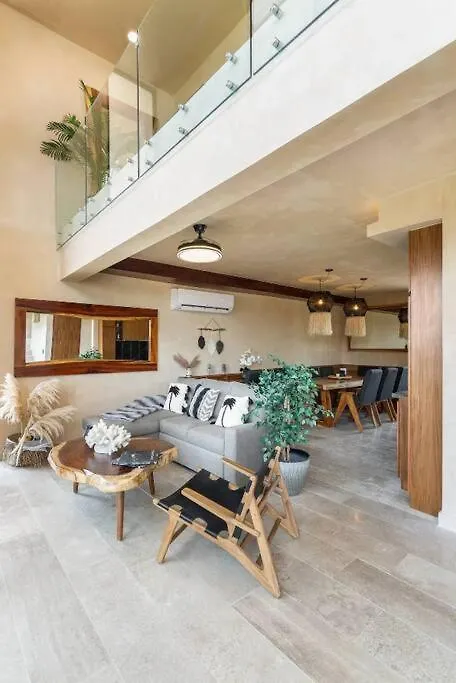 Apartment Luxury Beachfront Penthouse With Private Pool Tulum