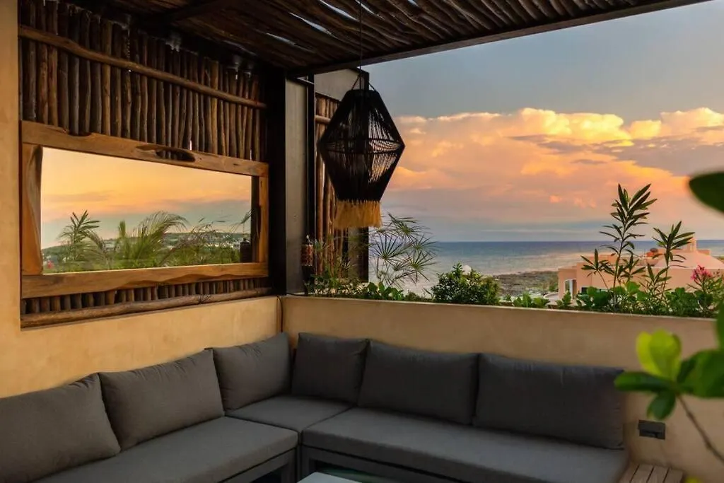 Luxury Beachfront Penthouse With Private Pool Tulum Apartment